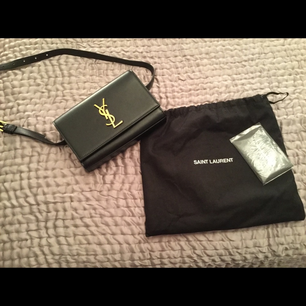 Yes Saint Laurent Kate Belt bag in smooth leather